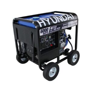 Generador Profesional Diésel 6 Kw Hyundai 10 Hp Monofásico