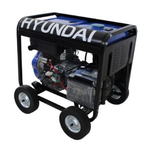 Generador Profesional Diésel 6 Kw Hyundai 10 Hp Monofásico