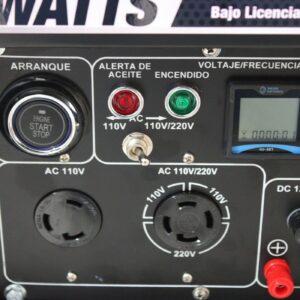 Generador Profesional Diésel 6 Kw Hyundai 10 Hp Monofásico