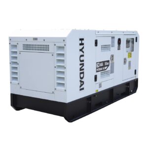 Generador Estacionario Hyundai 50kw/63kva Con Motor Cummins, Con Rastreo Satelital Y Precalentador