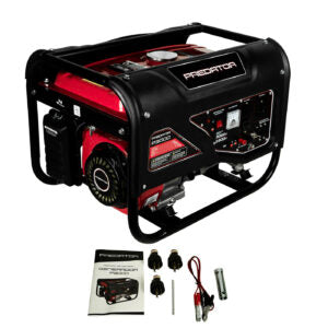 Generador A Gasolina Portátil Predator 3,000w 110v/220v 7.5 Hp