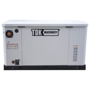 Generador De Cabina Estacionario Profesional 2 En 1 Gas LP CON Gas Natural Tdk Machinery 22Kw 127v/220v ATS Incluido
