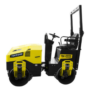 Rodillo Compactador Profesional Tdk Machinery Con Operador Con Motor Hyundai 22 Hp