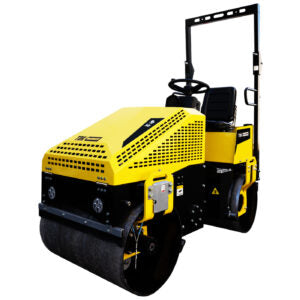 Rodillo Compactador Profesional Tdk Machinery Doble 28Kn Con Operador Con Motor Hyundai 15 Hp