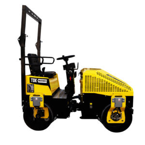 Rodillo Compactador Profesional Tdk Machinery Doble 28Kn Con Operador Con Motor Hyundai 15 Hp