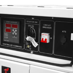 Generador Silencioso Profesional Hyundai Con Motor Diésel Potencia Máxima 14.5 Kw 110v/220v