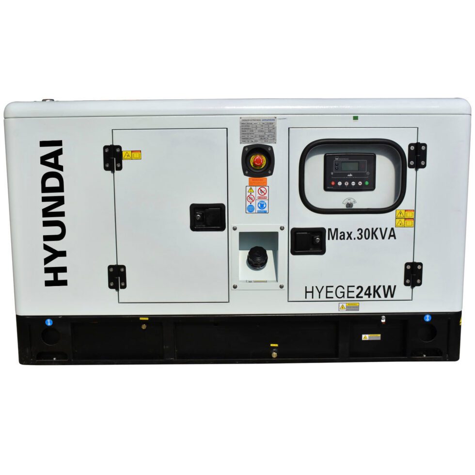 Generador Estacionario Hyundai 30 Kva/24 Kw 40 Hp