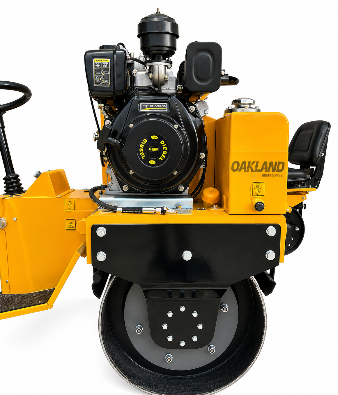 Rodillo Compactador Oakland Motor Diésel 12Hp Peso 780 kg