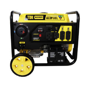 Generador Profesional 3-En-1 Gasolina, Gas LP y GN Tdk Machinery 10kw 110v/220v