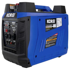 Generador Inverter Profesional Korei Gasolina/Gas LP 3.7 Hp 110v