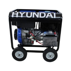 Generador Profesional Diésel 6 Kw Hyundai 10 Hp Monofásico