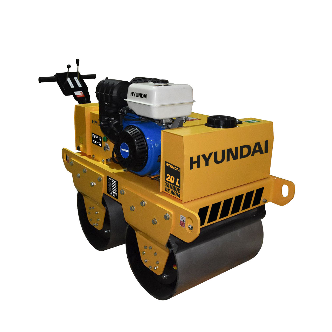 Rodillo Compactador Profesional Hyundai Doble Cilindro