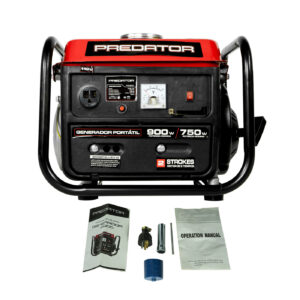 Generador A Gasolina Portátil 2 Tiempos Predator 900w 110v 2 Hp