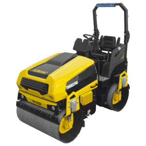 Rodillo Compactador Profesional Tdk Machinery Doble 2X30Kn Con Operador Con Motor Diésel 35.5 Hp