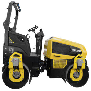 Rodillo Compactador Profesional Tdk Machinery Doble 2X30Kn Con Operador Con Motor Diésel 35.5 Hp