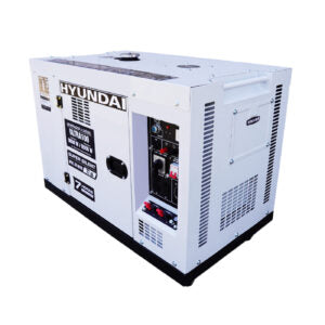 Generador Silencioso Hyundai Con Motor Diesel Potencia Máxima 9.8 Kw 110v/220v