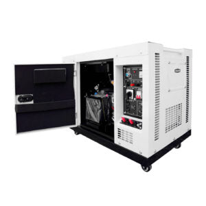 Generador Silencioso Hyundai Con Motor Diesel Potencia Máxima 9.8 Kw 110v/220v