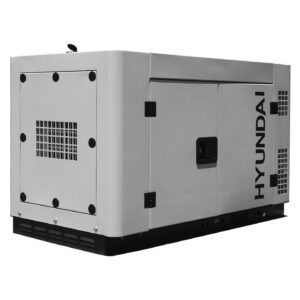 Generador Silencioso Profesional Hyundai Con Motor Diésel Potencia Máxima 14.5 Kw 110v/220v