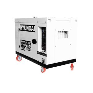 Generador Silencioso Hyundai Con Motor Diesel Potencia Máxima 8.8 Kw 110v/220v