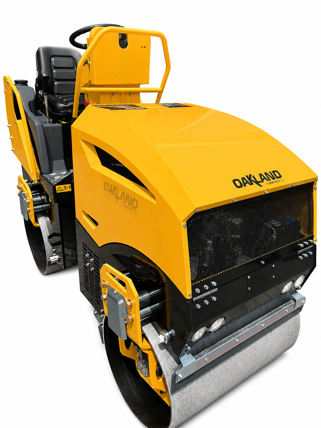 Rodillo Compactador Oakland Peso 2 Toneladas Motor Kubota 25 Hp