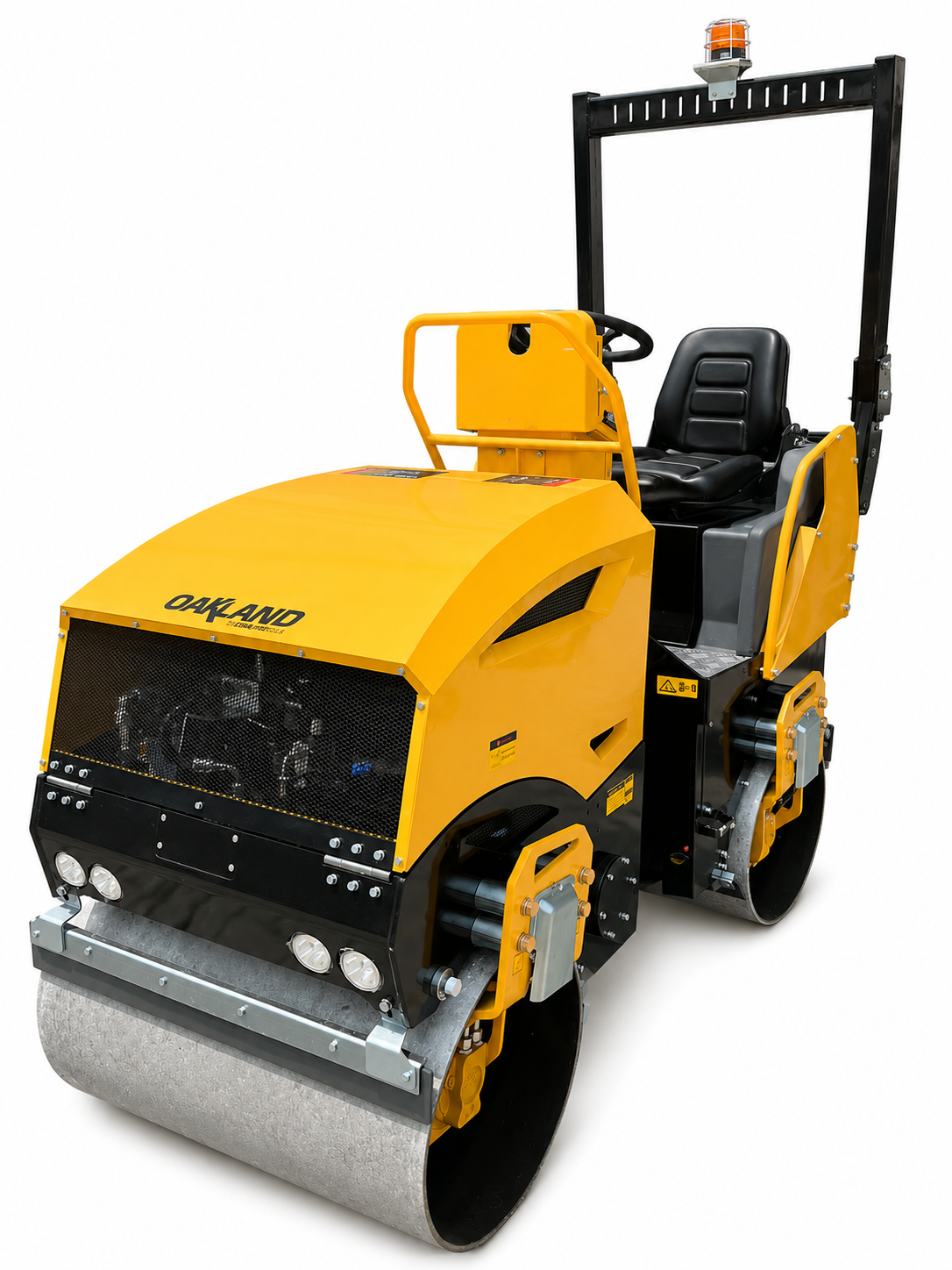 Rodillo Compactador Oakland Peso 2 Toneladas Motor Kubota 25 Hp