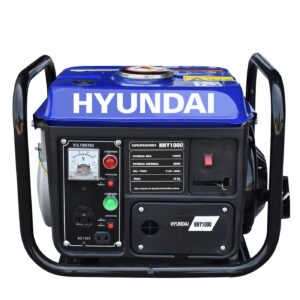 GENERADOR PORTÁTIL A GASOLINA 2 TIEMPOS HYUNDAI 800-1,000W