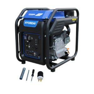 Generador Inverter Profesional Hyundai Portátil A Gasolina 3500w/60hz