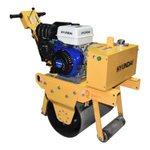 Rodillo Compactador Profesional Un Cilindro Con Motor Hyundai 13 Hp